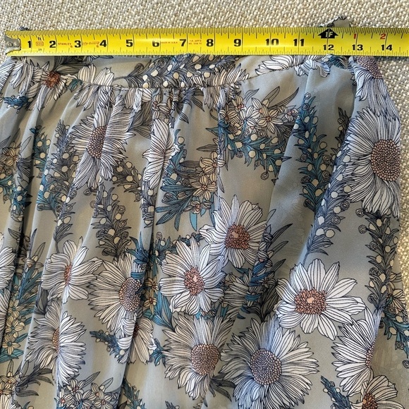 Floral Print Women's Skirt - Picture 14 of 15